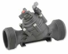 Plastic hydraulic valve