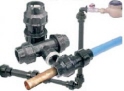 PE compression fittings