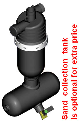 Sand separator PP