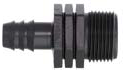 16x3-4 barbed threaded male adaptor polytube pe ld pipe