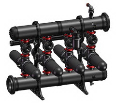 Batteries automatic spin klin filtration by arkal