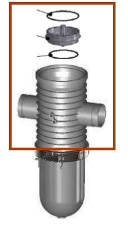 3" SK PP Vic Body Assy + Adaptor DW for Arkal