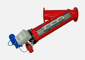 motorized automatic brushaway filter steel