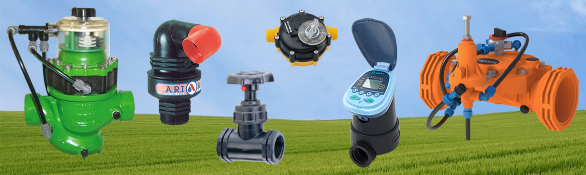 Water & Irrigation: Controllers - Valves - Air - Meters - Pressure Meassuring