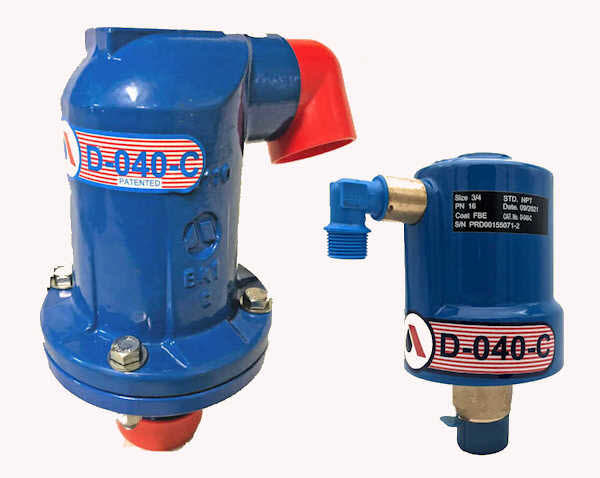 Air Valves D-040_C Ductile Iron Combination av BY ari