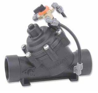 Hydraulic valve with 3-way manual control