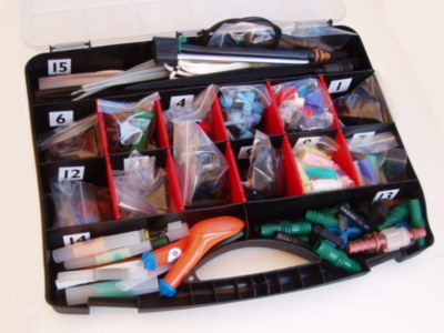 Irrigation products sample box 