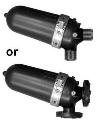 4" super disc filter plastic