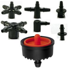 Micro fittings & tubes for drip systems
