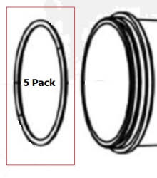 Cover Seal O-Ring P2-129 Amiad 2" & 3" Plastic Screen Filters