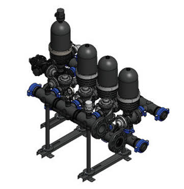 Arakl Air Asisted Spin Klin Disc Filtration Battery