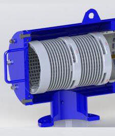 Injected Coarse Screen Assembly for Filtomat M108LP, M110P