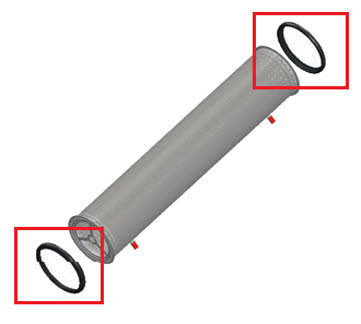 seals for amaid steel filters screens 4" to 8"