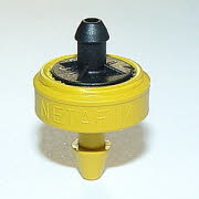 PCJ dripper 0.5 L/H [ 0.132 GPH] Colors: Mustard / Black. 1000 un. Bag