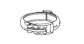 plastic clamp for arkal 2" lite and 3" twin lite filters
