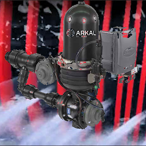 Spin klin filtration batteries, irrigation systems
