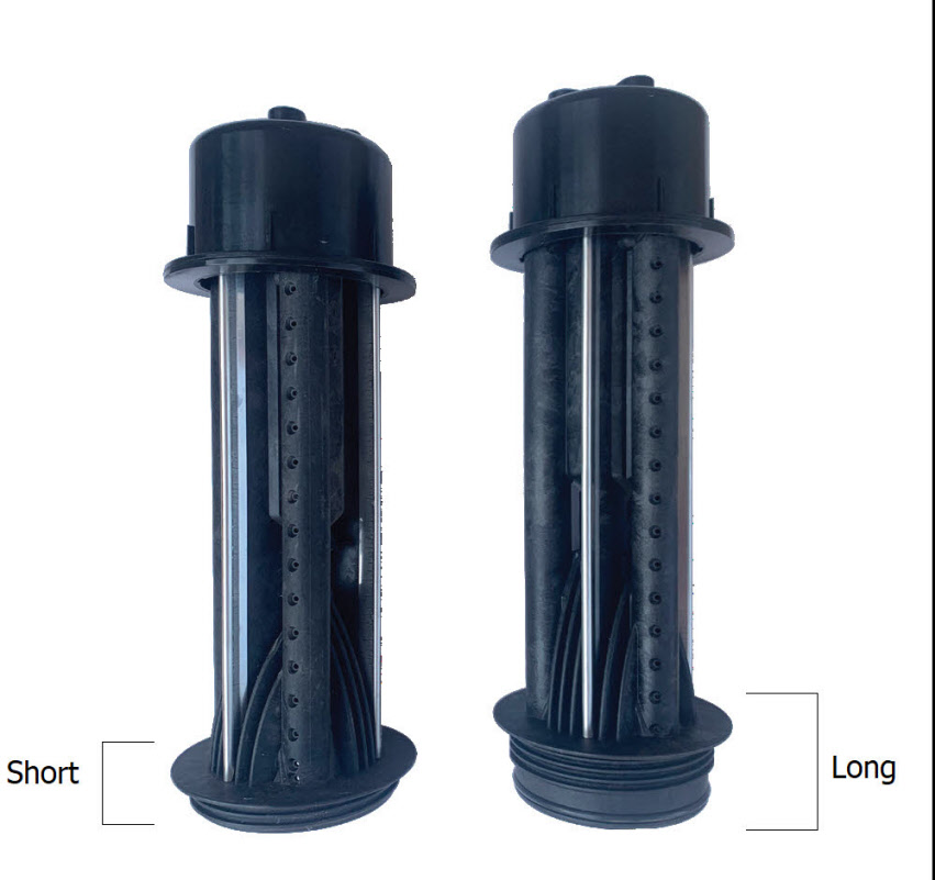 new spines 2.8 long vs. short